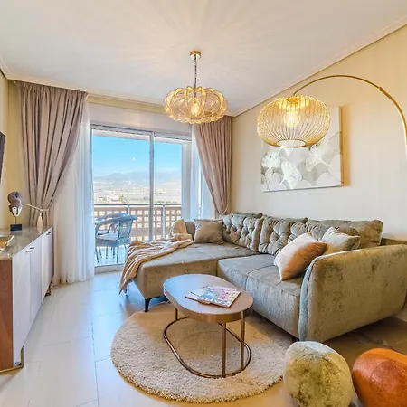 Panoramic View 3br With Ocean And Teide Views Lägenhet