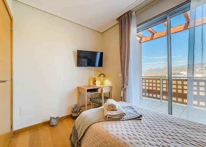 아파트 Panoramic View 3br With Ocean And Teide Views 그라나딜라데아보나