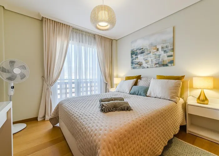 Panoramic View 3br With Ocean And Teide Views 公寓 *