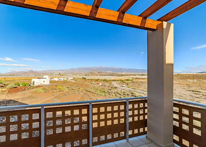 Panoramic View 3br With Ocean And Teide Views 公寓 *